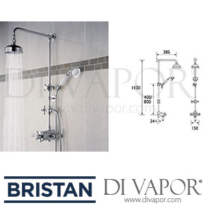 Bristan Osborne Thermostatic Shower with Rigid Riser & Diverter Valve Spare Parts - BR DV 224